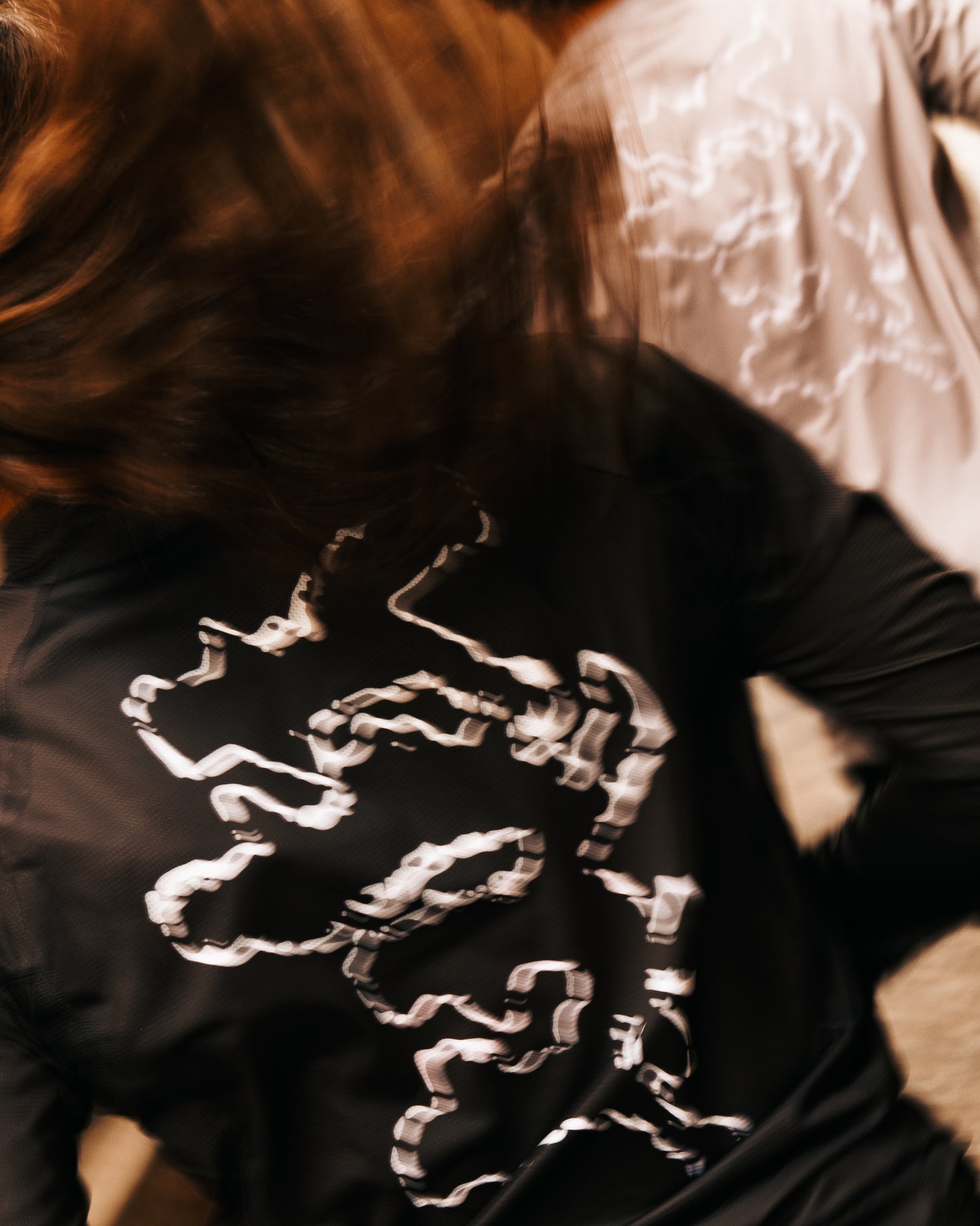 Long Sleeve Running Charcoal