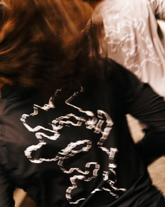 Long Sleeve Running Charcoal